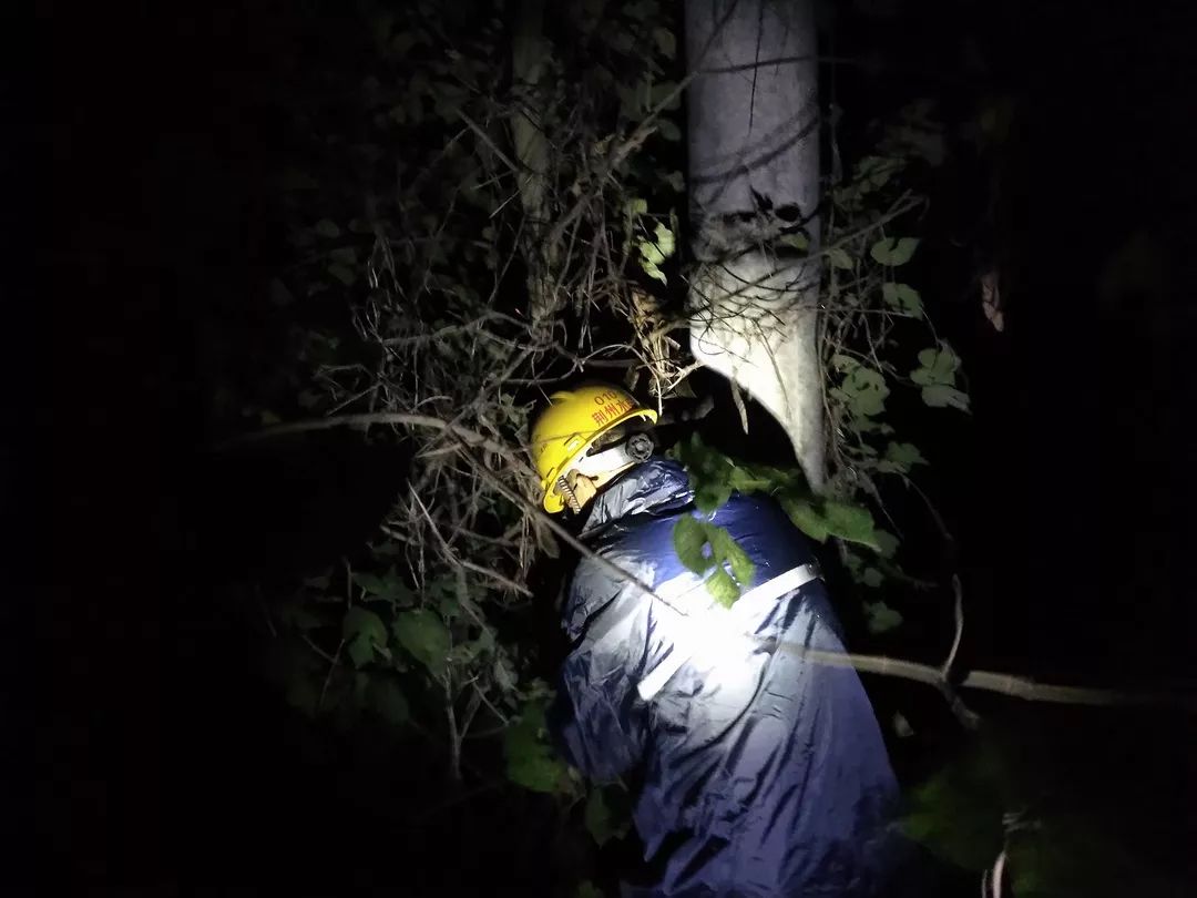 水電分公司開啟夜巡模式，確保電力設備“不中暑”