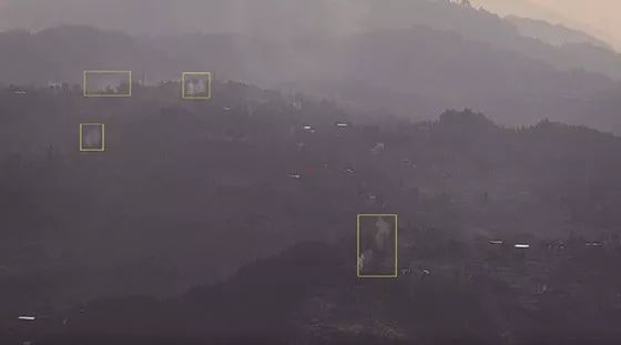 草原森林防火監(jiān)控激光夜視儀下煙霧、煙火識別